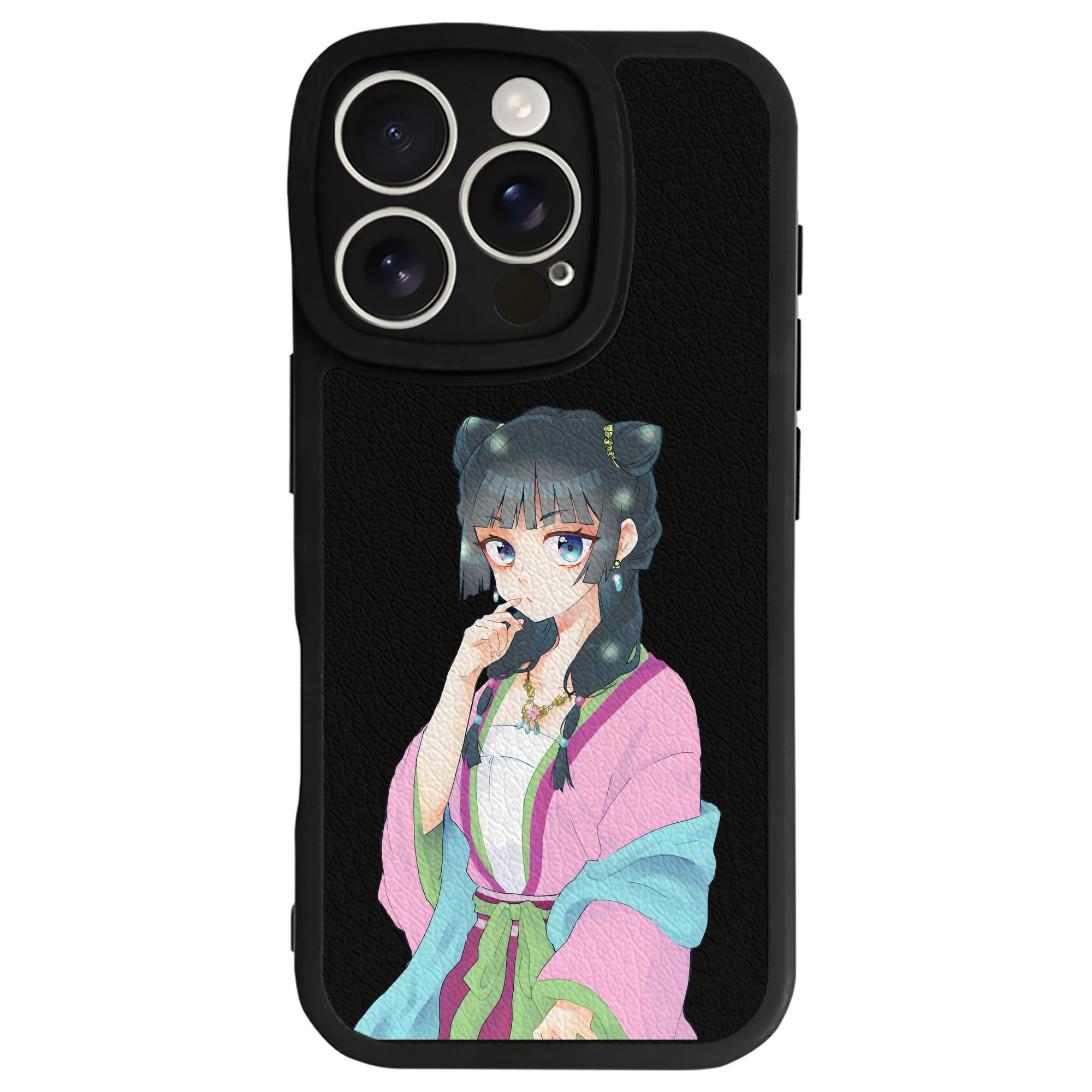 薬屋のひとりごと The Apothecary Diaries 【iPhone 16シリーズ対応】シリコンスマホケース（レザー調） 材質：シリコン